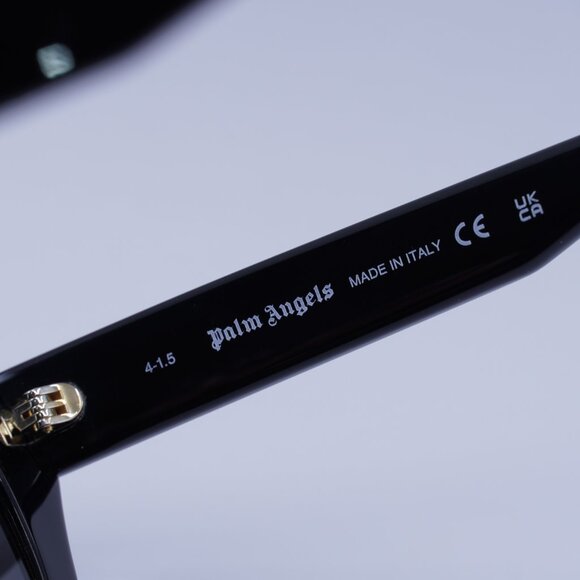 Palm Angels PERI10K MALIBU 1007 Sunglasses Black Cat Eye Frame, Grey Lenses - Picture 6 of 8